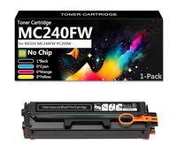 CFDFDA MC240FW Cartouche de Toner 408451 408452 408453 408454 Compatible pour Richo MC240FW PC200W Imprimante, 4500 Pages,Black