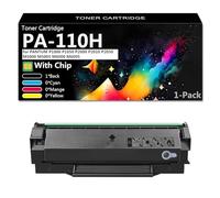 CFDFDA Rendement Élevé PA110H PA-110H Cartouche de Toner Compatible pour PANTUM P1000 P1050 P2000 P2010 P2050 M5000 M5005 M6000 M6005 Imprimante, Libérez l'impression Haute Définition,Black