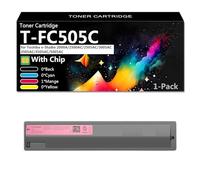 CFDFDA T-FC505C Cartouche de Toner à Haut Rendement de Remplacement pour Toshiba e-Studio 2000A 2500AC 2505AC 3005AC 3505AC 4505AC 5005AC Imprimante,Magenta
