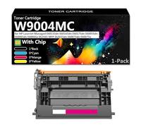 CFDFDA W9004MC Cartouche de Toner de Remplacement Compatible pour HP Laserjet Managed E60155dn E60165dn E60175dn E60055dn Imprimante【Volume d'impression Élevé avec Puce】,Black