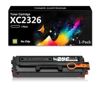 CFDFDA XC2326 à Haut Rendement Cartouche de Toner Compatible sans Puce pour Lexmark XC2326 C2326 Imprimante, 6000 Pages,Black