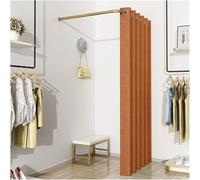 CFDZCP Cabine D'Essayage Cabine D'essayage De Magasin De Vêtements en Forme De L, Rideau De Séparation d'angle for Intimité, Rideau De Porte De Vestiaire, Taux D'ombrage Jusqu'à 99%(F,90x90x200cm)