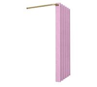 CFDZCP Cabine D'Essayage Rideau De Séparation d'angle, Rideau De Porte De Dressing, Cabine D'essayage De Magasin De Vêtements, avec Tringle en L, Rideau Occultant(A,120x120x200cm)