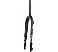 CFDZCP Fourches pour vélo 26 27,5 29 '' Fourches Rigides en Carbone Frein À Disque, Fourche Avant De Vélo De Montagne Fourche VTT QR 9 Mm 1-1/8 ''(Schwarz,26'')