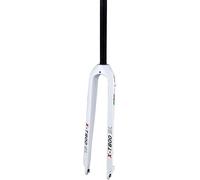 CFDZCP Fourches pour vélo 26 27,5 29 '' Fourches Rigides en Carbone Frein À Disque, Fourche Avant De Vélo De Montagne Fourche VTT QR 9 Mm 1-1/8 ''(White,27.5'')