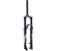CFDZCP Fourches pour vélo Fourche À Suspension for Vélo De Montagne 26/27,5/29 Pouces, Fourche VTT Débattement 110 Mm, Fourche Pneumatique 1-1/8'', Fourche Avant Droite(Black 27.5'')