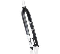 CFDZCP Fourches pour vélo Fourche Avant De Vélo De Montagne À Suspension en Alliage D'aluminium for 26 27,5 29 Pouces, Roue De Vélo VTT Fourche De Cyclisme Frein À Disque 1-1/8"(White,27.5inch)