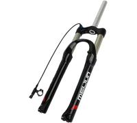 CFDZCP Fourches pour vélo Fourche Avant De Vélo De Montagne en Alliage De Magnésium De 26 À 27,5 Pouces, Accessoires De Vélo De 1-1/8 Pouces, Course 125 Mm,(Schwarz,27.5inch)