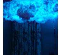 CFDZCP Lampe RVB Thunder Cloud, Lampe De Nuit LED Créative DIY Avec Couleur Réglable, Éclairage Mural RVB For Salle De Jeu, Technologie Sense For La Maison, Salles De Jeux, Bar, Fête(5M)