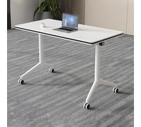 CFDZCP Tables de conférence Table De Conférence Pliante, Table De Séminaire De Formation À Plateau Rabattable, Table De Réunion Pliable, for Bureau, Salle De Réunion(A,47.2x23.6x29.1/120x60x74cm)