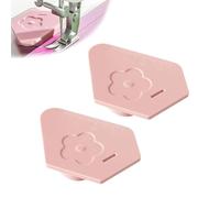 CFEWV 2 Guides De Couture Magnétiques Pour Machine À Coudre, Accessoire De Précision Pour Ourlets, Guide Couture Aimanté Accessoires Couture(Rose)