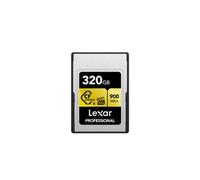 Lexar Carte Professionnelle CFexpress Type A 900 Mo/s Série Gold 320 Go