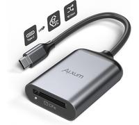 CFexpress Card Reader Type A,10Gbps USB 3.2 Gen 2 CFexpress Reader Type A Portable Aluminum Memory for Professional Filmmakers Photographers Vloggers Support Android/Windows/Mac OS