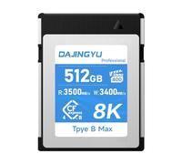 CFexpress Cartes mémoire type B 4.0 512 Go 3500 Mo/s en écriture et 3400 Mo/s en lecture pour enregistrement photo et vidéo RAW 8K VPG400 Compatible avec appareils photo Nikon R5/R5C/Z8/Z9 Canon