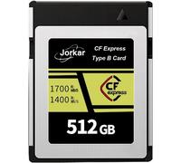 Cfexpress Type B Carte Mémoire 512Go Gold Pour Caméra Nikon Z6/Z7/Z9/D6/D5/D850/D500, Pour Canon Eos-1Dx/C300/C500/R5 R5C R3, Pour Panaso Gh6/S1/S1R/S1K, Dji Ronin 4D,Jusqu'À 1700M[ZHB1576]