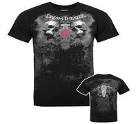 cfgabc Dream Theater Double Skulls Men's T Shirt Black M