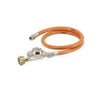 CFH 52452 Régulateur de Pression 50 mbar avec Tuyau de Gaz de 80 cm