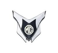 CFHJFG 1 pièce Auto Métal Emblème pour MG ZT,3D Logo Mode Décoratif Badges Collants Stickers Facile à Installer Corps Fenêtre Latérale Métal Badge Accessoires,Black-3