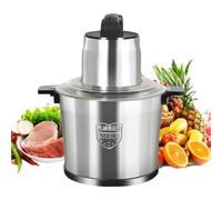 CFITANK 10L Hachoir à Viande Électrique 2000W Robot Culinaire 10L Hacher La Viande, Grand Hachoir Électrique en Acier Inoxydable