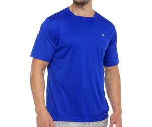 CFLEX T-shirt de sport piqué pour homme Collection, bleu roi, M