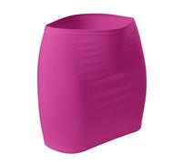 CFLEX Variotube Chauffe-reins pour femme, extension de t-shirt, mini jupe en coton, fuchsia, Medium/Large