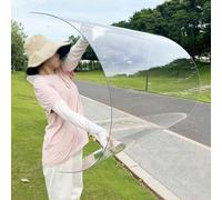 CFLNYC Feuille de toiture,Feuille de Toit Transparente,Panneau d'éclairage du Jour de 1mm d'épaisseur,revêtement de toiture,Panneau imperméable Transparent de Protection UV(1.22m x 6m(4 x 19.7ft))