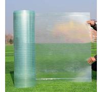 CFLNYC Feuille de toiture, Panneaux clairs de Protection UV à l'épreuve de la Pluie pour Les cabanes de serres Carports Kennels Garages, Feuille Solide de Fibre de Verre de 0,8mm(WxL:0.7x4m)