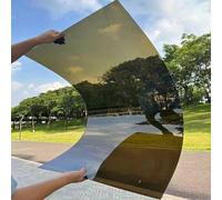 CFLNYC Feuilles de toiture de Panneau, Plastique Acrylique Transparent Brun de 1.2mm,Strong Impact PC Endurance Board,Couverture de toiture de Patio en Plein air de Serre(80cm x 5m(2.62 x 16.4ft))