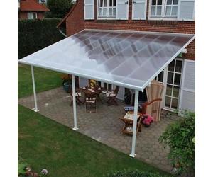 CFLNYC Feuilles de toiture en Polycarbonate, Acrylique Clair léger Fort Impact et Panneau Durable Transparent PC à l'épreuve de la Fracture, Couverture de Serre extérieure(1x11m/3.3x36.1ft)