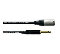 Câble pour microphone Cordial 6 m REAN XLR-M/jack 6,3 mm noir XLR-M/jack 6,3 mm