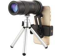 CFMZ Monoculaire Starscope Ultra Puissant 10x-30x Zoom Gomu, Telescope Smartphone étanche à Haute Définition, Vision Nocturne P A85