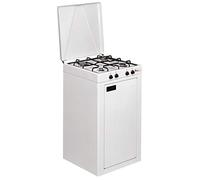 CFParker Cuisinière à gaz méthane 4 feux avec soupape de sécurité, meuble Made in Italy - 541Sm