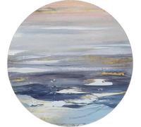 CFRX-Creative Tops Tranquillity Dessous-de-Verre Ronds imprim¿¿s en li¿¿ge, Multicolore, 12 x 10,5 x 5 cm
