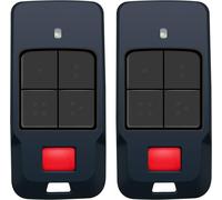 CFRY-2 émetteurs de garage compatibles avec Crawford Entrematic et Normstahl 433 MHz, codage Rolling Code, RCU 433-4K, EA433 2KM, Magic, Ultra, Télécommandement universel pour porte de garage