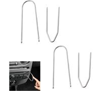 Cfry-4pcs Cle Extraction Autoradio Poste Radio Voiture Bluetooth Outil De Déverrouillage D'autoradio Voiture Compatible D'origineautoradio Adaptateur Demontage