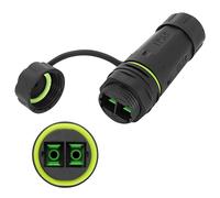 CFRY-Adaptateur optique SC vers fibre optique étanche IP68 - Connecteur SC - Pour l'extérieur - Base de module SC étanche et anti-explosion - Adaptateur rapide de câble en fibre optique (duplex)