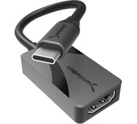 CFRY-Adaptateur USB C vers HDMI 4K 60 Hz, Adaptateur HDMI USB C Thunderbolt Compatible, pour MacBook Pro/Air, iPhone 15/16, Ordinateurs Portables, tablettes, Design en Aluminium (DA-CH4K)