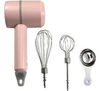 CFRY-Batteur à main, mélangeur électrique portable sans fil, rechargeable par USB à 3 vitesses, avec deux fouets et séparateur d'?ufs pour fouetter ou mélanger les ?ufs, le beurre, la crème, la cuisi