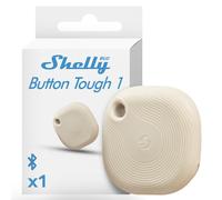Cfry-Blu Button Tough1 Ivoire - Bouton Télécommande Domotique Bluetooth, Protection Ip54, Portée 10 À 30 M, Déclencheur Actions & Scènes Intelligentes, Pile 2 Ans, Cryptage
