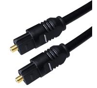 CFRY-Câble Audio Optique numérique Toslink mâle à mâle 2m, Câble Fibre Optique pour Home Cinéma, Stéréo Sounbar, TV, HQ Audio, Amplificateur