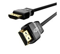 CFRY-Câble HDMI 2.1 Fibre Optique Certifié CL3 5m, Ultra Haute Vitesse 48 Gbps, 8K à 60 Hz, 4K à 120 Hz, Prise en Charge eARC, Dolby, HDCP 2.2/2.3