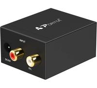 CFRY-Convertisseur Analogique-Numérique, Portta Adaptateur Audio Analogique à Numérique ou Converter Audio RCA-Numérique - Prise de câble et mode RCA vers SPDIF / Toslink / Optique / Coaxial pour cas