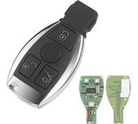 Cfry-Coque De Clé Télécommande 3 Boutons 433mhz Clé De Voiture Distance Intelligente Pour Merc-Edes-Be-Nz Bga A B C E G S Clk Slk Ml Class 2000+ Avec Bga Puce Nec Blad