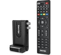 CFRY-Décodeur Numérique Terrestre 2024 DVB-T2 HD 1080P H265 HEVC Main 10 Bits HDMI CEC TV Stick Supporte Sortie HDMI/Péritel et Enregistreur USB Multimédia / PVR [Télécommande 2 en 1 avec
