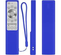CFRY-Étui de Protection en Silicone pour Samsung Télécommande Vocale, BN59-01311B BN59-01311H, Housse Coque pour Samsung Télécommande, Antidérapage, Antisismique, Lavable (Bleu)