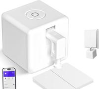 CFRY-Fingerbot Zigbee Smart Switch Toggle-Smart Button Pusher Upgrade, Switch Bot, avec commande tactile et commande vocale, compatible avec l'application Smart Life pour Alexa, Google Home et la com