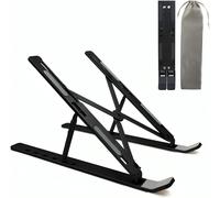 CFRY-K-MART Support réglable Extra Solide pour Ordinateur Portable, Support pour Ordinateur Portable, Support de Bureau pour Ventilation d'air, Compatible avec MacBook Air, Pro, Dell, 10-15,6