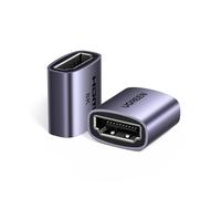 CFRY-Lot de 2 Coupleur HDMI 2.1 8K Rallonge HDMI Femelle vers Femelle 3D Arc Compatible avec PC PS5 4 Xbox 360 TV Stick Chromecast TV Box MacBook Pro M4 Pro Max Mac Mini M4