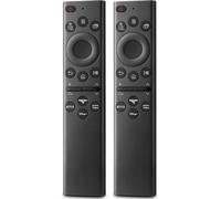 CFRY-Lot de 2 télécommandes de rechange pour téléviseur Samsung, The Frame avec Rakuten TV, Disney, Prime Video, Netflix, boutons rapides compatibles avec les téléviseurs intelligents Samsung