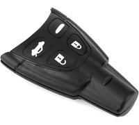 Cfry-Pommeau Saab 93,Accessoires D'alarme De Véhicule Porte-Clés Saab 93, 4 Boutons Accessoires De Remplacement De Coque De Clé De Voiture Pour Saab 93 95